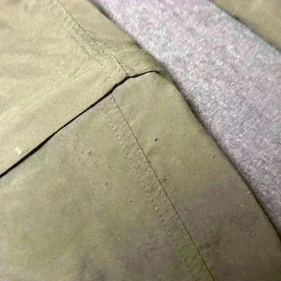 Columbia Nylon GRT Convertible Cargo Pants  Packable Windbreaker Green Mens Med - Picture 10 of 12